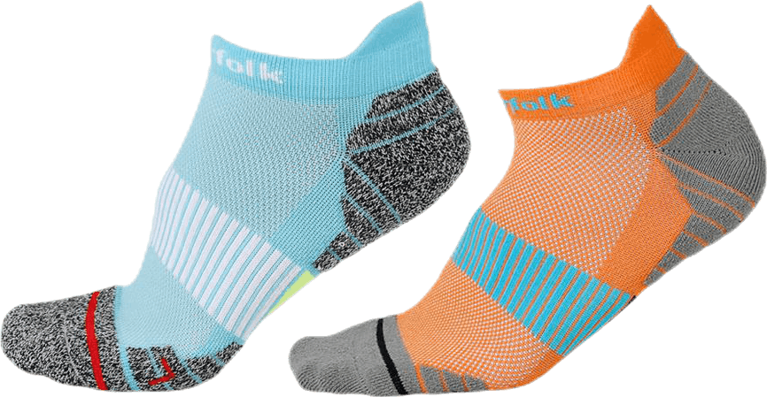 Running Socks - Bolt Blue, Unisex, Kläder, Strumpor, Löpning, Blå, 43-46