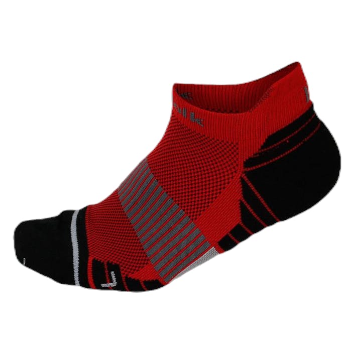 Running Socks - Bolt Red, Unisex, Vaatteet, Sukat, Juoksu, Punainen, 39-42