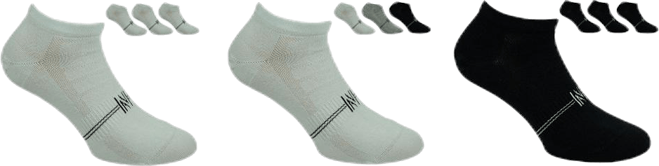 Fresh- 3-Pack Cotton Low Cut Training Socks White - Bild 4