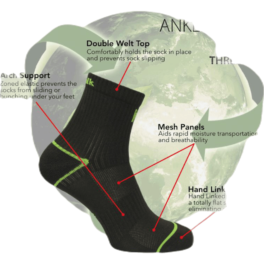 Rhino Repreve Socks White - Bild 5