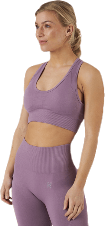 Erica Seamless Sports Bra Purple