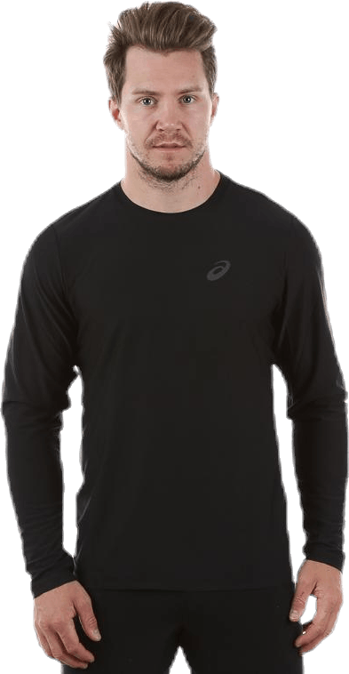 LS Top Black, Male, Abbigliamento, Camicie, In esecuzione, Nero, L