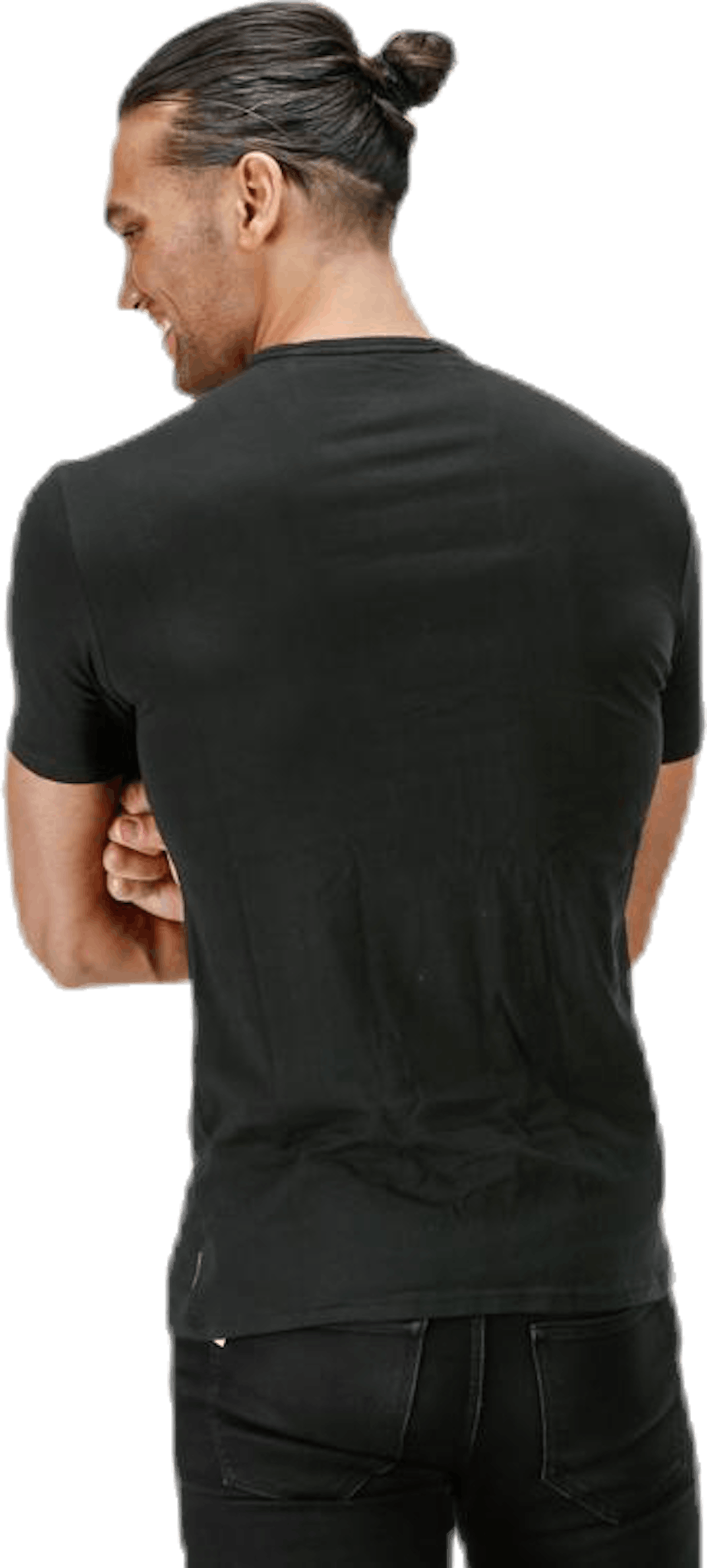 S/S Crew Neck 2-Pack Black