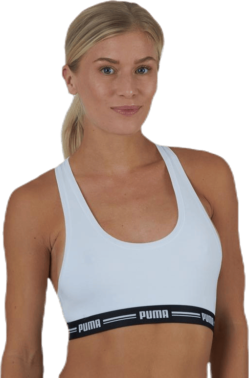 Iconic Racer Back Top White, Female, Abbigliamento, Biancheria intima, Bianca, XS