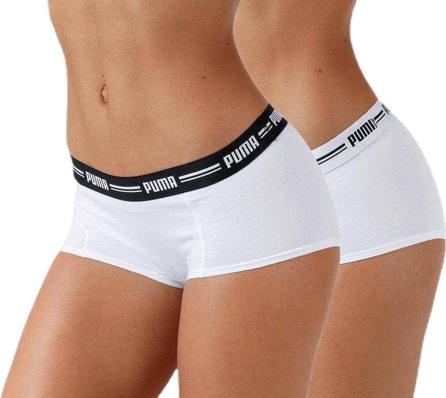 Iconic Mini Short 2p White