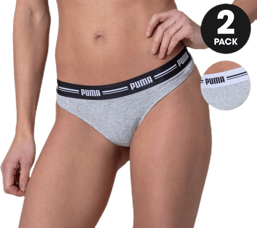 Iconic String 2-Pack Hang Grey