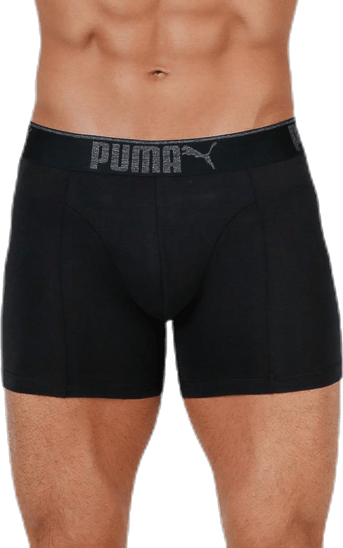 Lifestyle Sueded Cotton Boxer 3p Black - Bild 2