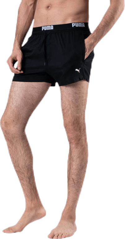 Logo Short Length Swim Shorts Black - Bild 2