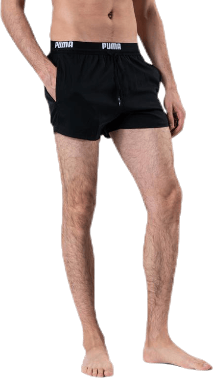 Logo Short Length Swim Shorts Black - Bild 5