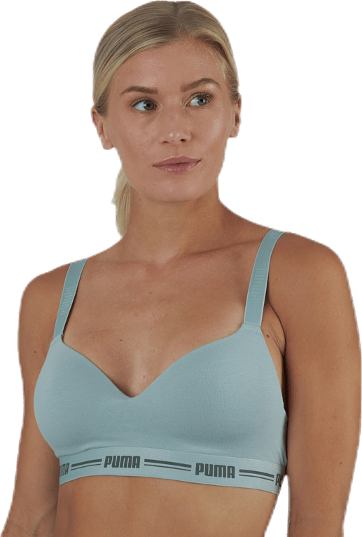 Padded Top Green, Female, Apparels, Sports Bras, Running, Green, L