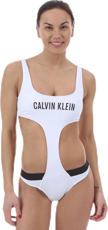 Cheeky T Swimsuit White