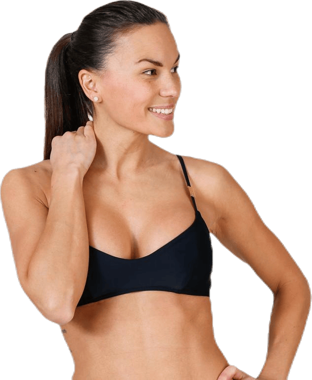 Bralette Black, Female, Klær, Badetøy, Svømming, Svart, XS