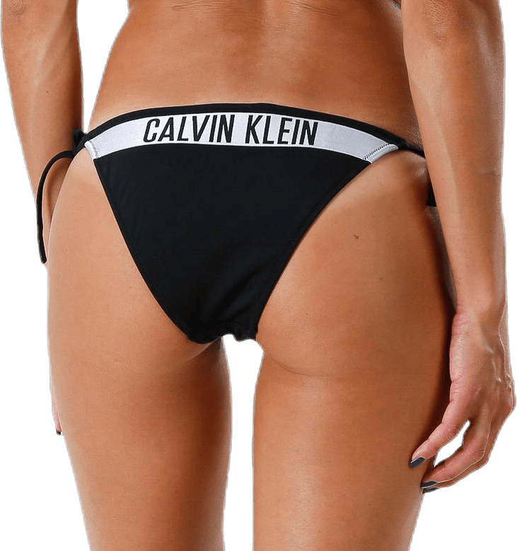 Cheeky String Side Tie Bikini Black - Bild 2