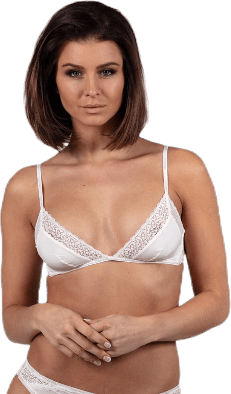 Unlined Triangle White