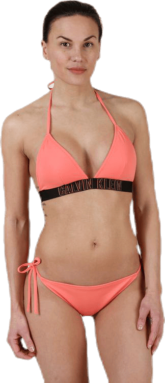 Cheeky String Side Tie Bikini Pink - Bild 4