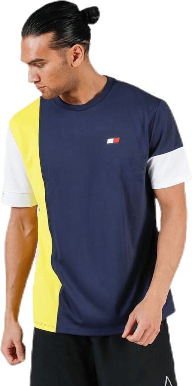 T-Shirt Colourblocked Yellow
