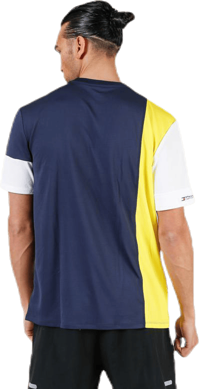 T-Shirt Colourblocked Yellow - Bild 2