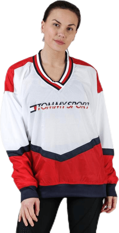 Pull Over Jacket With Iconic Rib Red, Female, Apparels, jackets, Workout, Red, XS