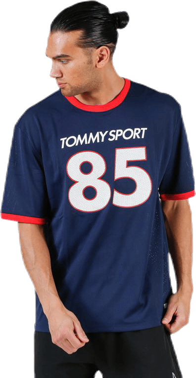 T-Shirt Oversized '85' Blue - Bild 2