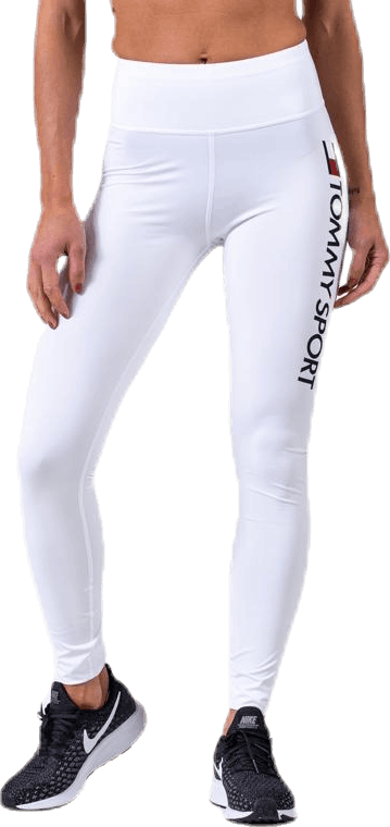 Highwaist Legging Logo White, Female, Aparelhos, Leggings, Treino, Branco, L