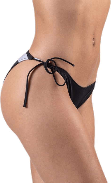 Cheeky String Side Tie Bikini Black - Bild 3