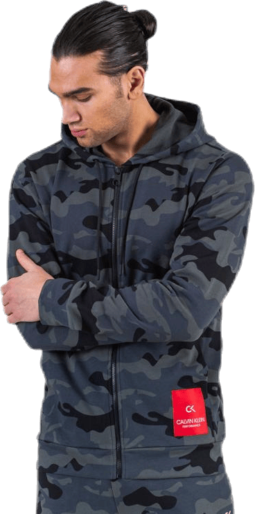Full Zip Hooded Jacket Black - Bild 2