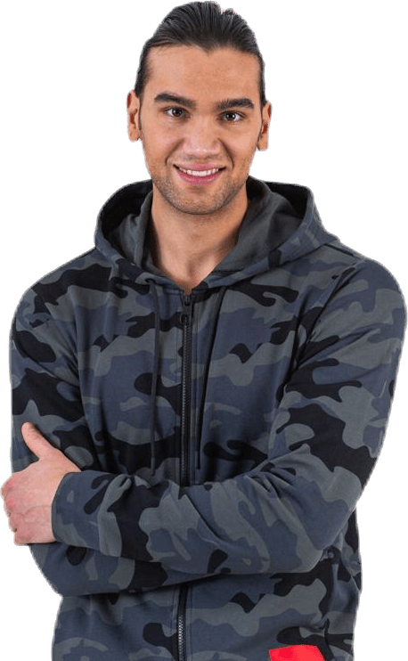 Full Zip Hooded Jacket Black - Bild 4