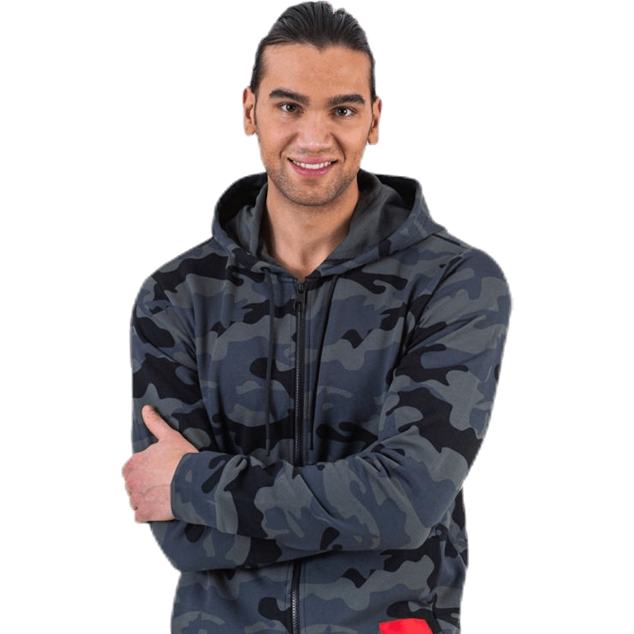 Full Zip Hooded Jacket Black - Bild 4