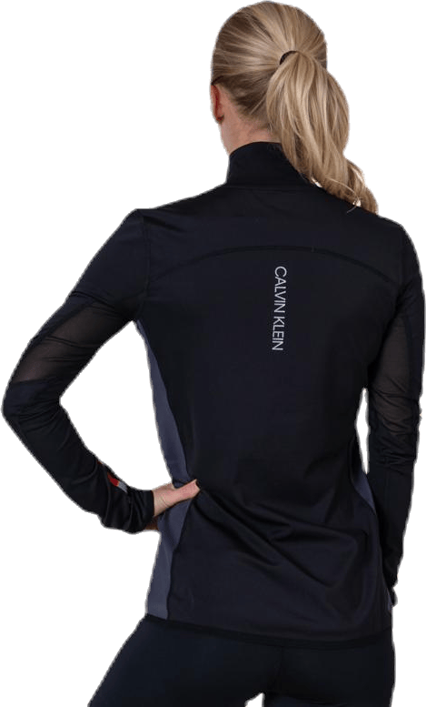 Long Sleeve 1/2 Zip Top Black - Bild 7