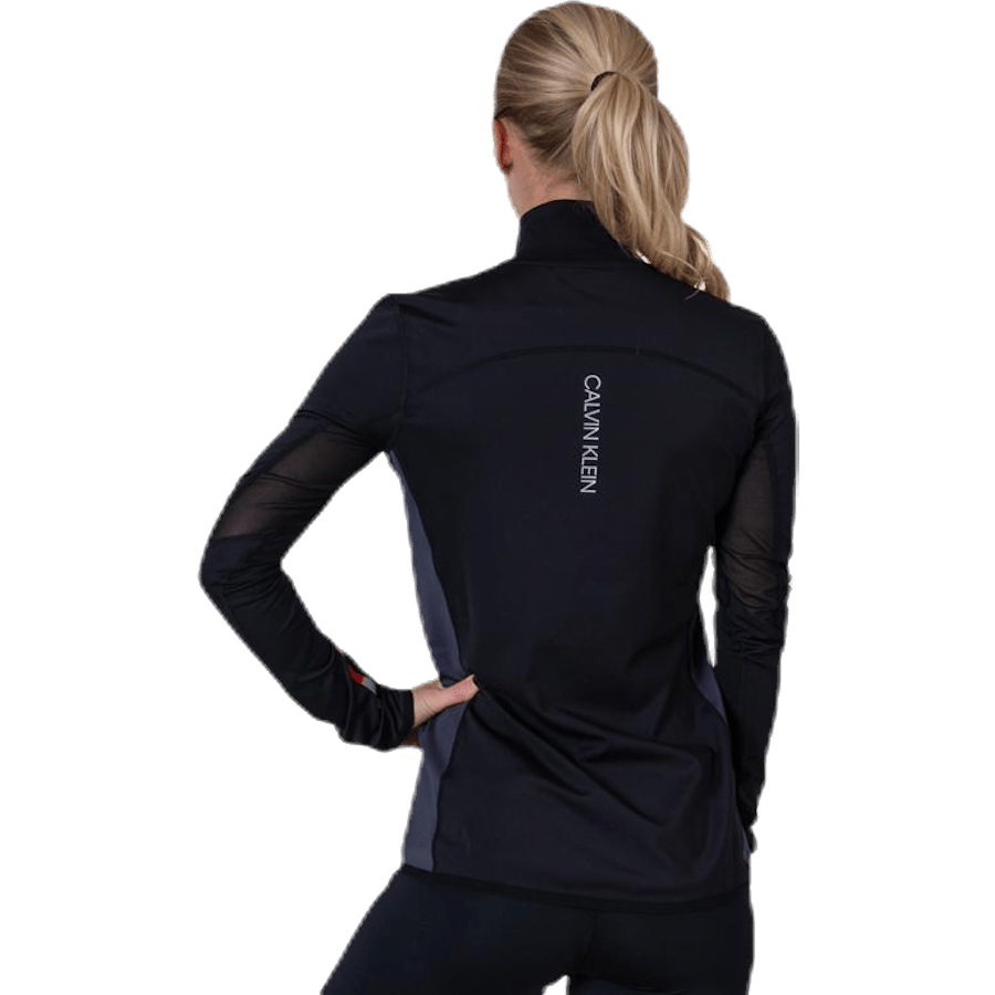 Long Sleeve 1/2 Zip Top Black - Bild 7