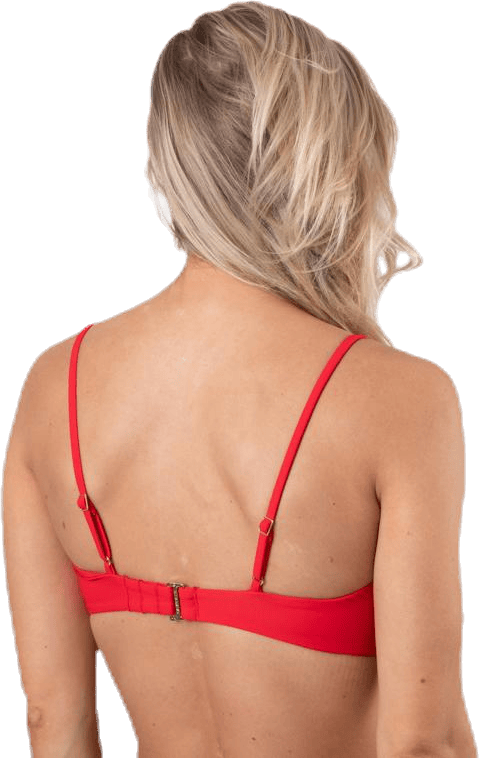 Core Solid Structured Bandeau Red - Bild 2