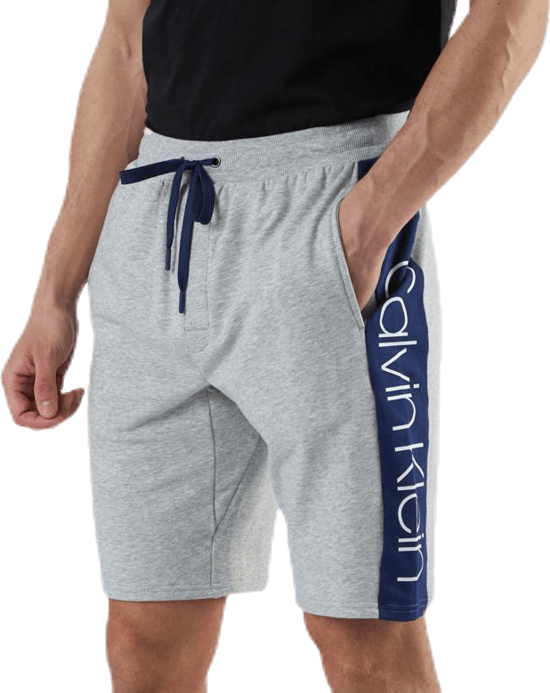 Pieced Lounge Sleep Shorts Grey - Bild 5