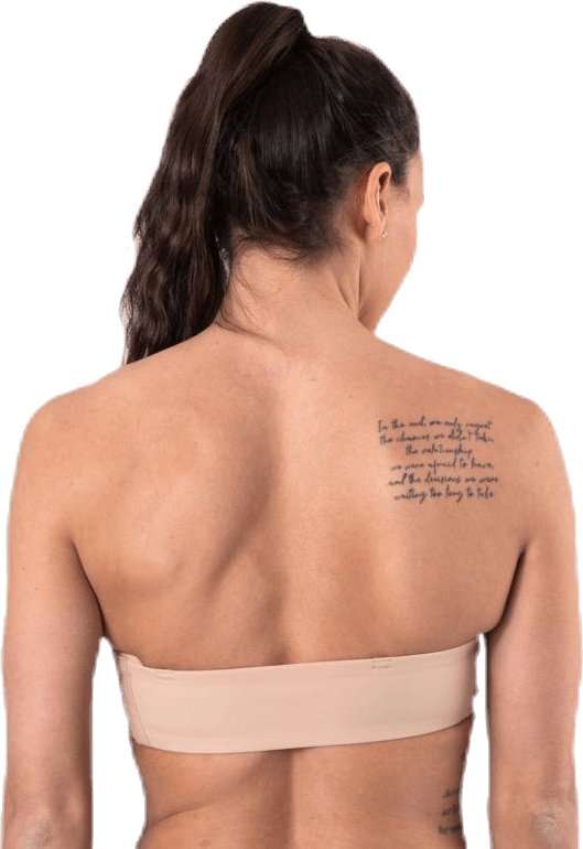 Light Lined Strapless Beige - Bild 3