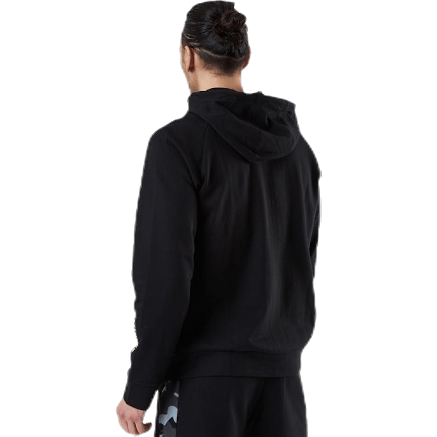 Full Zip Hooded Jacket Patterned/Black - Bild 3