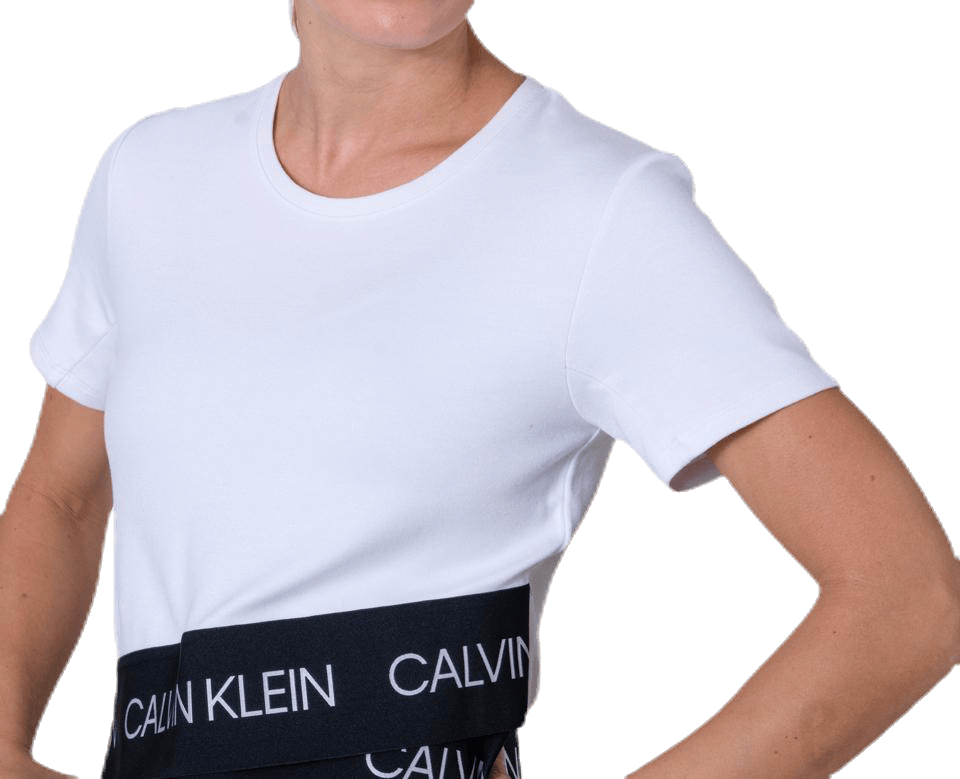 Cropped Short Sleeve T-Shirt White - Bild 2