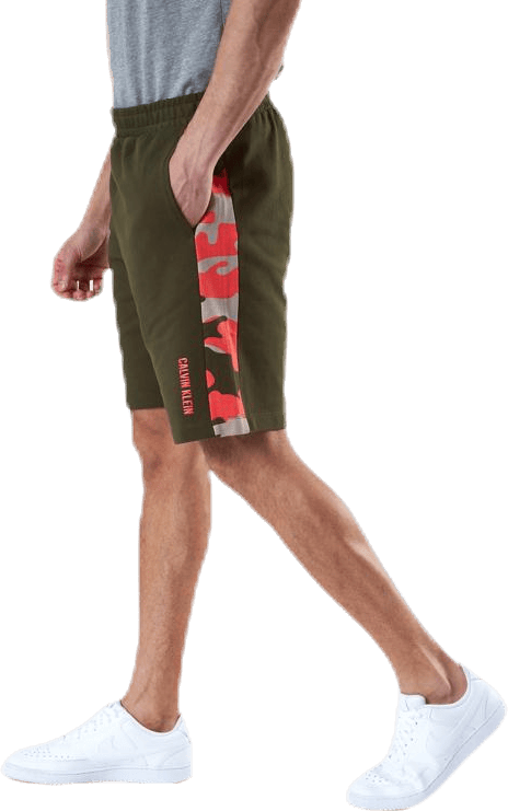 Camo 9" Knit Shorts Patterned/Green - Bild 2