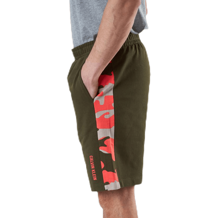 Camo 9" Knit Shorts Patterned/Green - Bild 4