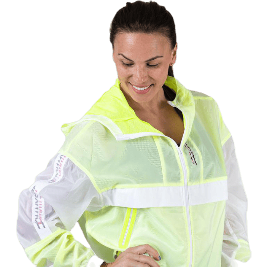 Windbreaker With Tape Yellow