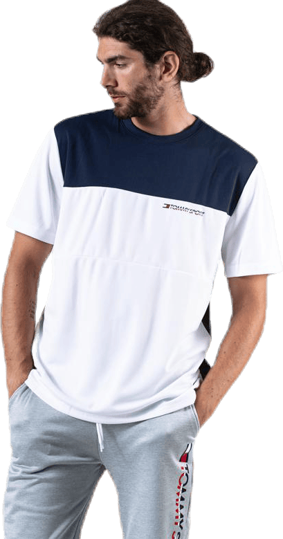 Colourblock Logo Tee White - Bild 2
