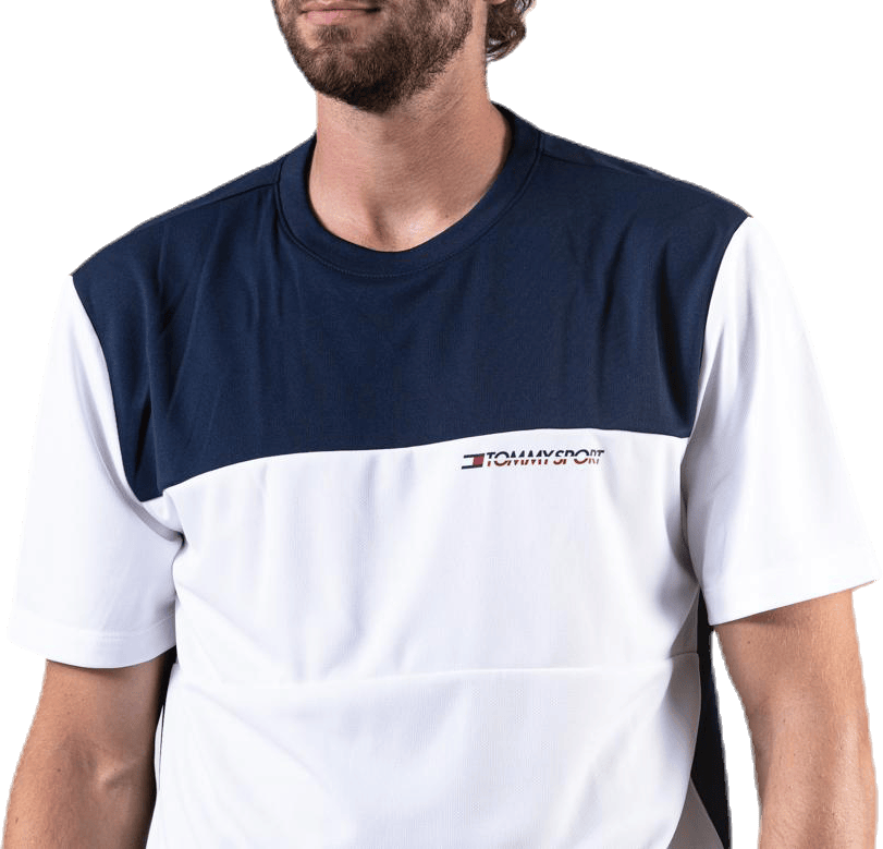 Colourblock Logo Tee White - Bild 4