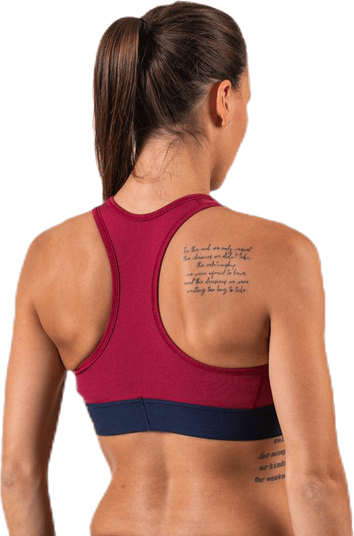Sports Bra Medium Tri Logo Red - Bild 2