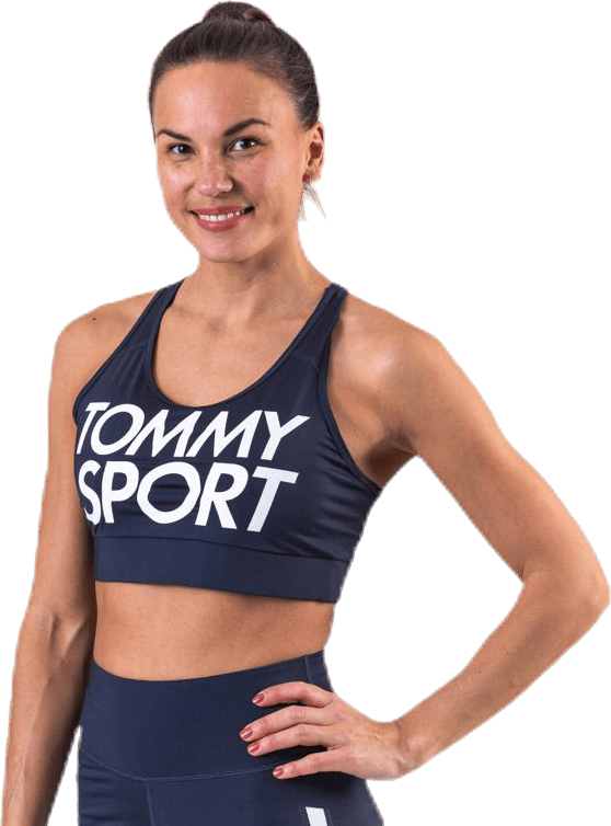Sports Bra Logo Mid Blue - Bild 4