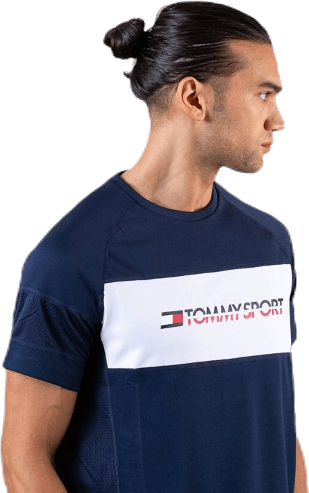 Performance Mesh Tee Blue - Bild 5