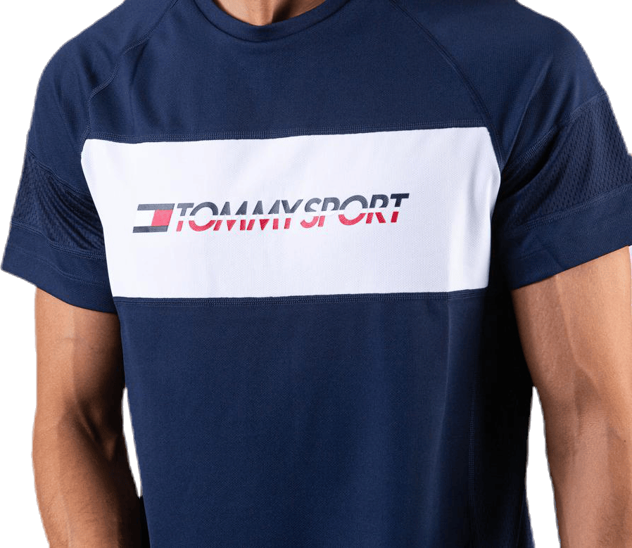 Performance Mesh Tee Blue - Bild 6