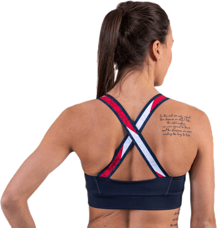 Tape Bra Medium Impact Blue - Bild 3