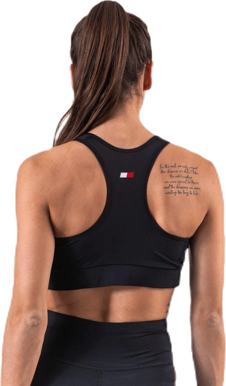 Sports Bra Logo Mid Black - Bild 3