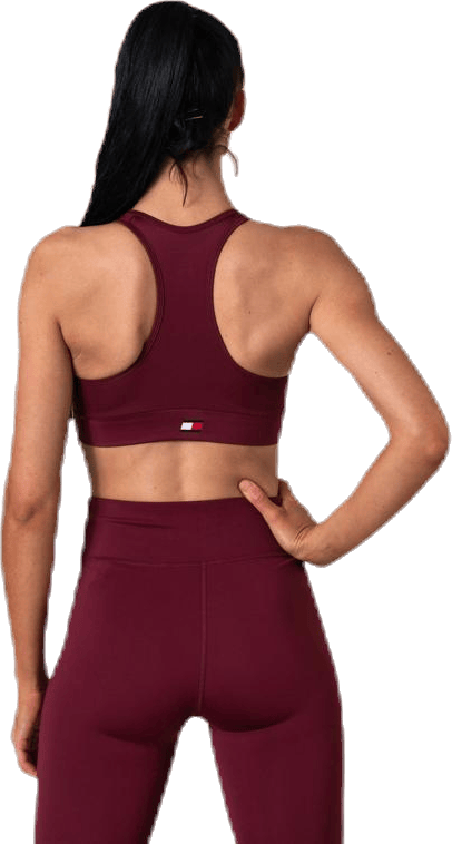Mid Support Bra Logo Red - Bild 2