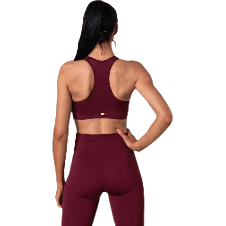 Mid Support Bra Logo Red - Bild 2