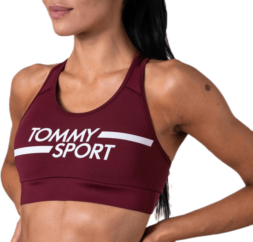Mid Support Bra Logo Red - Bild 3