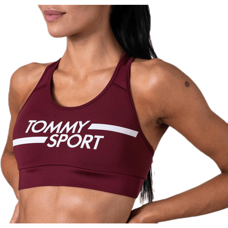Mid Support Bra Logo Red - Bild 3